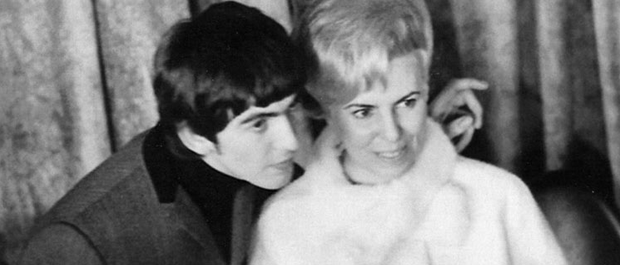 George Harrison and his sister Louise, 1964