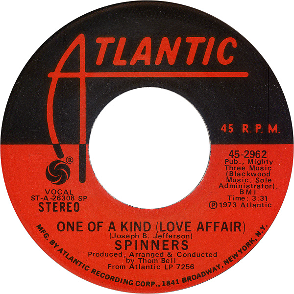 The Story Behind The Spinners, "One of a Kind (Love Affair)" REBEAT